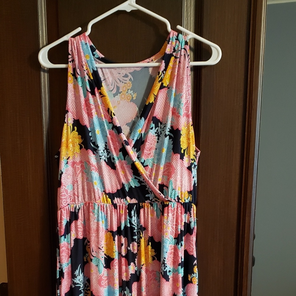 Floral Maxi with Pockets